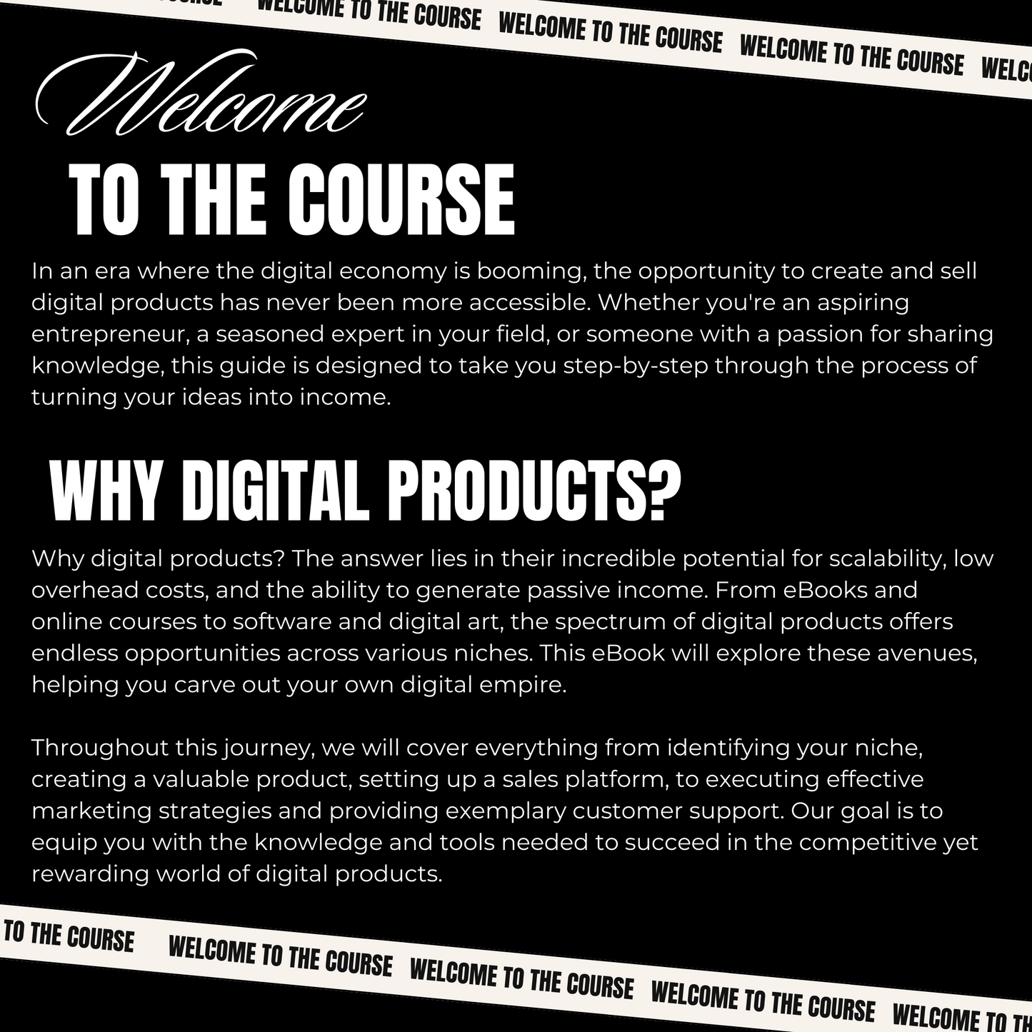 Create & Sell Digital Products Ebook With MRR