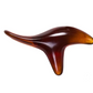 Resin Beeswax Triangle Sparrow Foot Massage Bird-shaped Acupoint Massager Triangle Manual Acupuncture Pen Amber Triple Fork